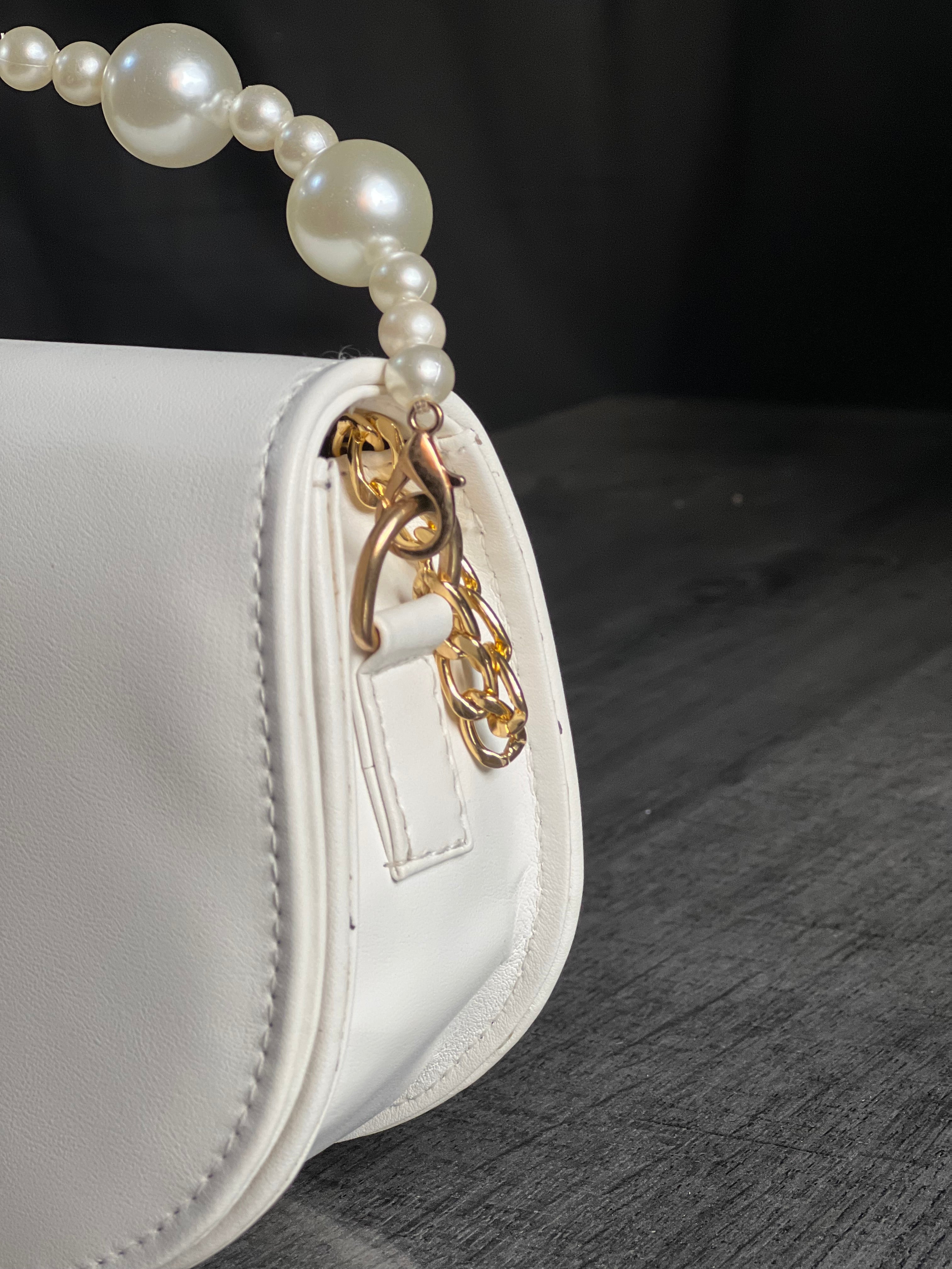 Pearl Handle Mini Crossbody HandBag For girls 2026