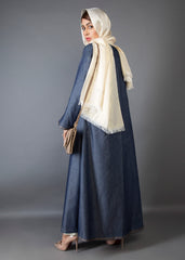 Abaya.Pk Denim Elegance Abaya