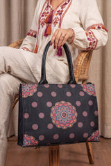 Fineur Canvas Tote Rustic Rose