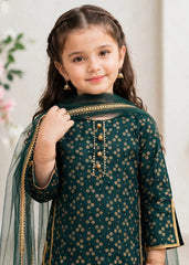 Modest Stitched 3 Piece Festive Edit Vol-02 Suit-10100-Grn