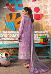 Asim Jofa Aira Summer Prints Ajar-11 Embroidered Jacquard 3 Pcs