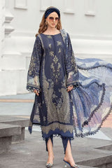 Maria B M Prints Unstitched 3 Piece Lawn Eid Suit-MPT-1805-B