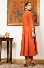 Joy Pret By Zaaviay Stitched Dahlia (Two Piece)