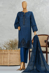 Printkari By HZ Stitched 3 Piece Chikankari Vol-05 Suit-LPE-3P-508