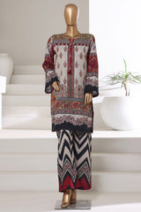 Sada Bahar Stitched Co Ords Printed Khaddar Suit-PR-50-Skin