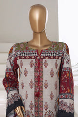 Sada Bahar Stitched Co Ords Printed Khaddar Suit-PR-50-Skin