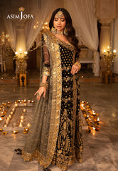 Asim Jofa Shehnai Festive Ajsh-08 Embroidered Chiffon 3 Pcs