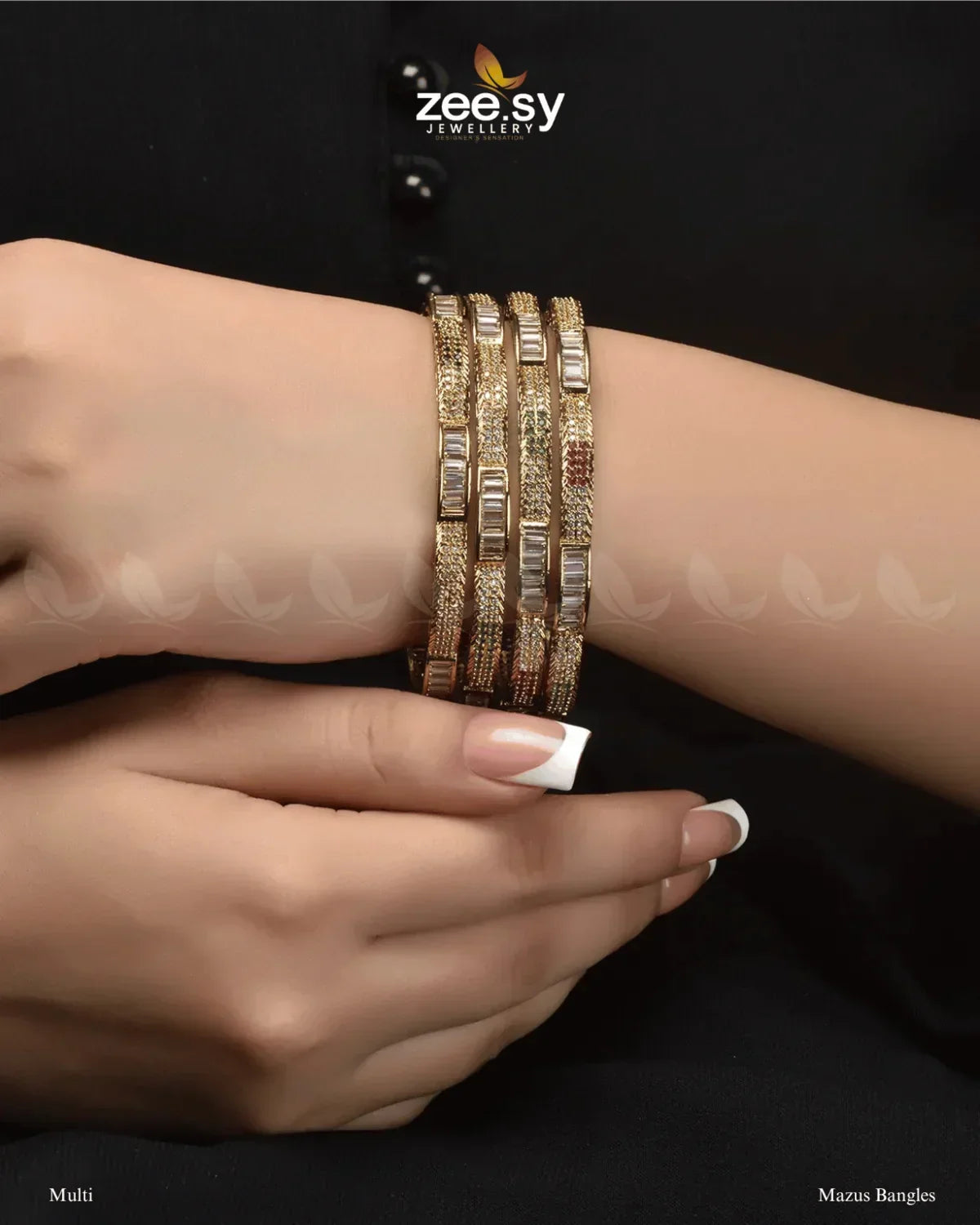 Mazus Bangles Multi - Zeesy Jewellery