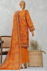 Printkari By HZ Stitched 3 Piece Chikankari Vol-05 Suit-LPE-3P-510