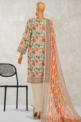 Aashkaar By HZ Stitched 3 Piece Emb Lawn Vol-06 Suit-LPE-511