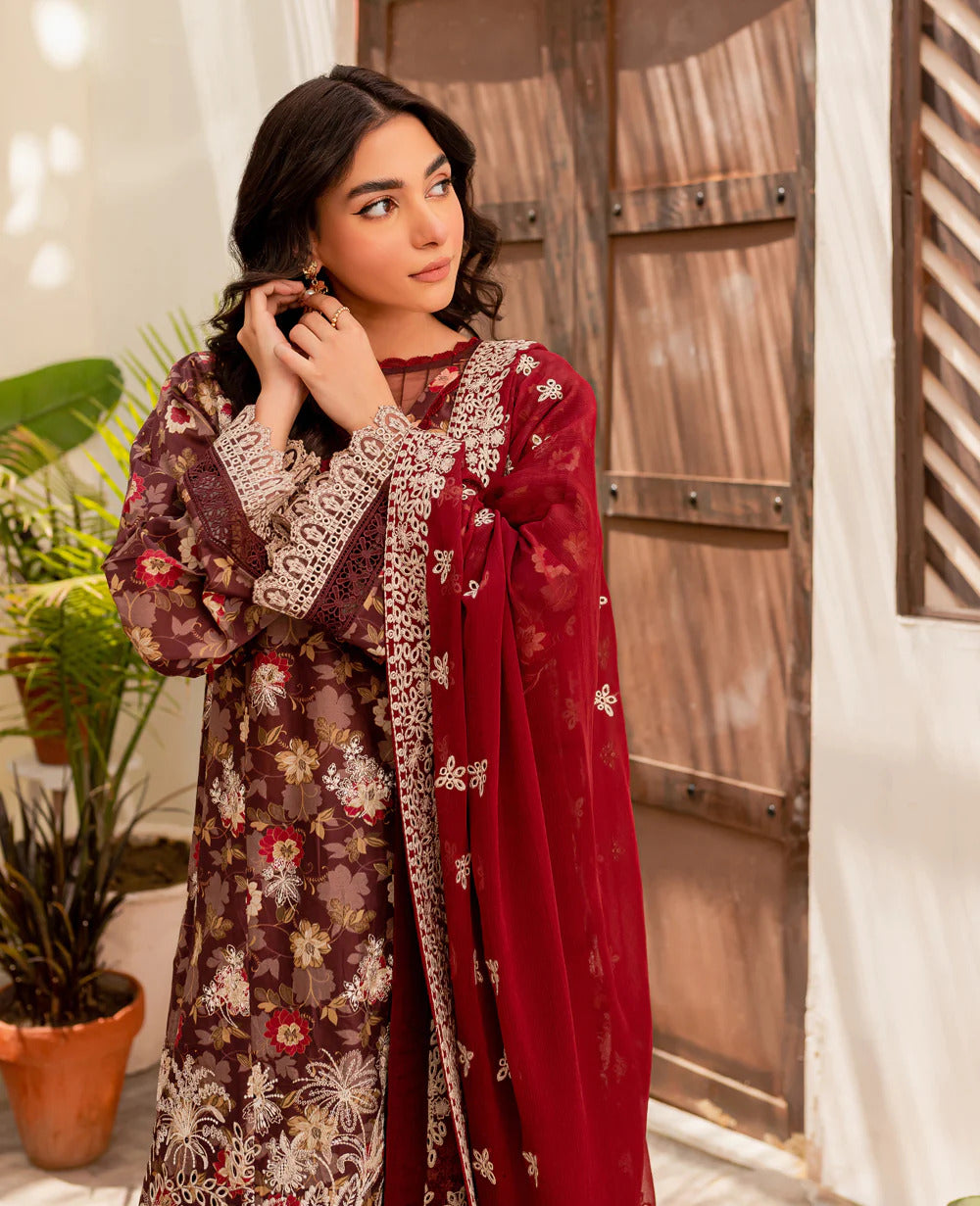 Summer Soiree by Xenia Unstitched 3 Piece Emb Lawn Collection'2023-06-Cortona