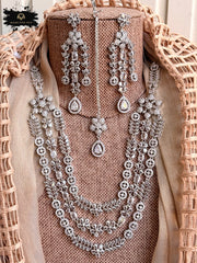 Made For Her-Miravelle Zircon Necklace Set - KSTP1045