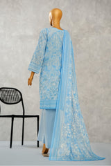 Aashkaar By HZ Stitched 3 Piece Emb Lawn Vol-06 Suit-LPE-514