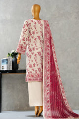 Aashkaar By HZ Stitched 3 Piece Emb Lawn Vol-06 Suit-LPE-517
