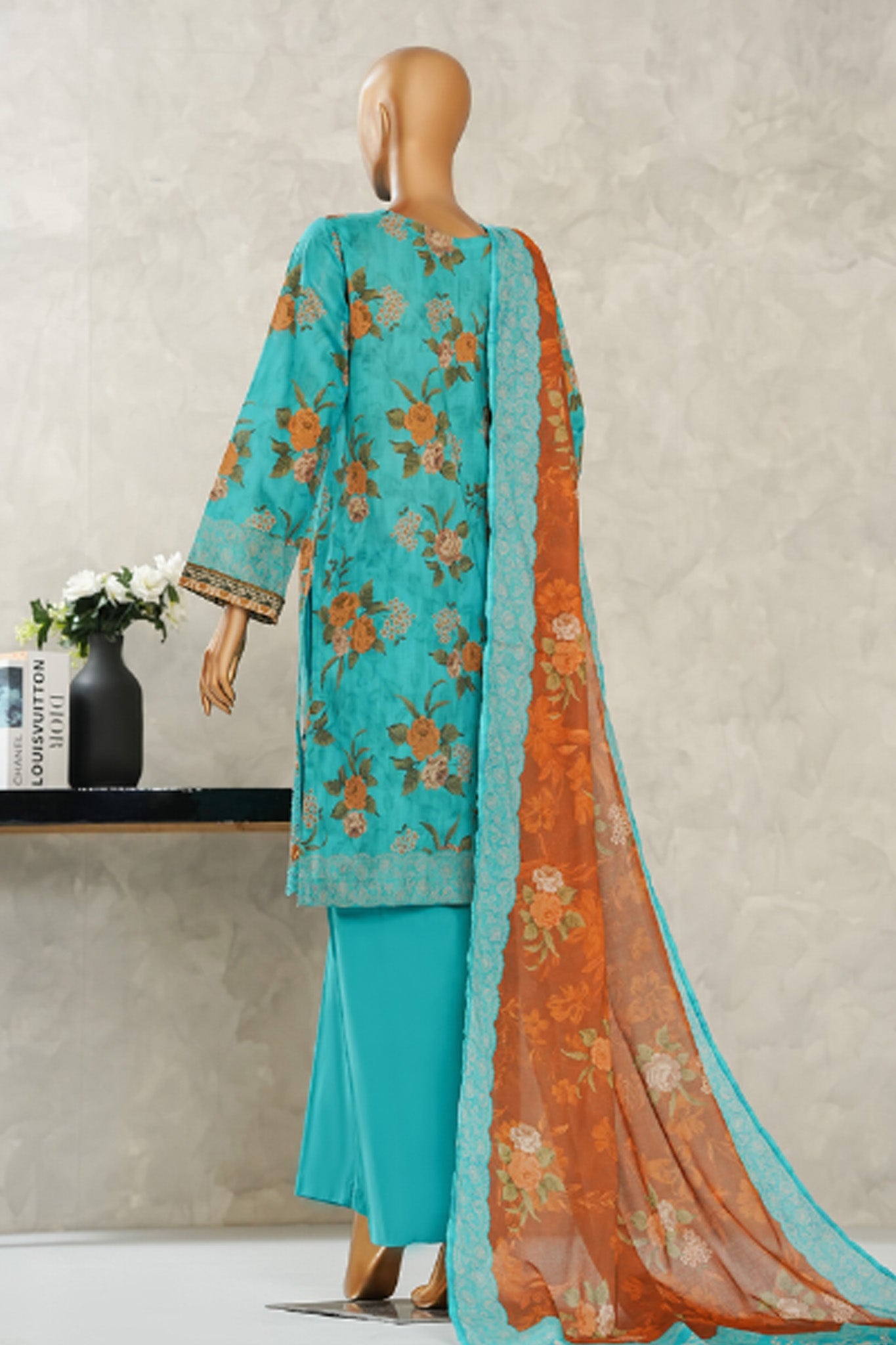 Aashkaar By HZ Stitched 3 Piece Emb Lawn Vol-06 Collection'2025-LPE-520