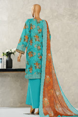 Aashkaar By HZ Stitched 3 Piece Emb Lawn Vol-06 Collection'2025-LPE-520