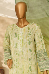 HZ Stitched 3 Piece Chikankari Cambric Collection'2025-LPK-3P-526