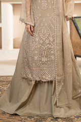 Anaya Noor By Zebtan Unstitched 3 Piece Luxury Formals Suit-AN-07