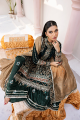 Andaz e Makhmal By Zebtan Unstitched 3 Piece Luxury Formals Collection'2026-ZAM-05