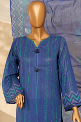 HZ Stitched 3 Piece Chikankari Cambric Collection'2025-LPK-3P-530