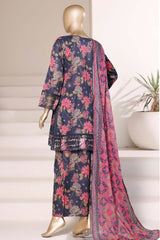 Malika By Sada Bahar Stitched 3 Piece Festive Emb Lawn Vol-02 Suit-D-5360-BLUE