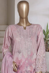 Aashkaar By HZ Stitched 3 Piece Emb Cotton Lawn Vol-07 Suit-LPE-541