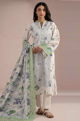 Zellbury Unstitched 2 Piece Lawn Vol-07 Collection'2025-WUS-20543
