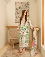 Brandlo PK Fresh Bloom Korean Crepe 2-Piece Suit