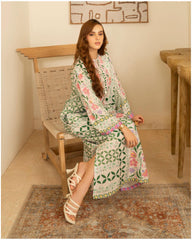 Brandlo PK Fresh Bloom Korean Crepe 2-Piece Suit