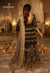 Asim Jofa Shehnai Festive Ajsh-08 Embroidered Chiffon 3 Pcs
