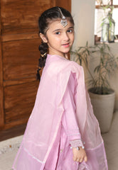 Gota Kinari By Shanzey Stitched 3 Piece Kids Festive Formals Suit-SHK-5503-Lilac