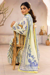 Rang By Motifz Unstitched 3 Piece Printed Lawn 2 Collection'2025-5516-Irene