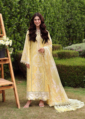 Sardinia Unstitched 3 Piece Emb Lawn Eid Suit-Sunlit Trail