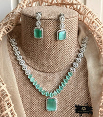 Made For Her-Ziva Zircon Necklace - KDV1006
