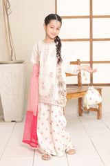 Eid Ki Khushiyan By Shanzey Stitched 3 Piece Kids Formals Suit-SHK-5905