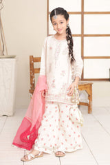 Eid Ki Khushiyan By Shanzey Stitched 3 Piece Kids Formals Suit-SHK-5905