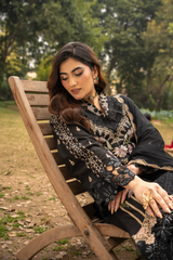 Mehru By Zebtan Unstitched 3 Piece Luxury Lawn Spring Suit-Mehru MZ-05
