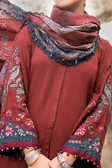 M Print by Maria B Unstitched 3 Piece Winter Suit-MPT-2005-A