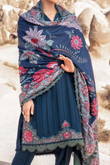 M Print by Maria B Unstitched 3 Piece Winter Suit-MPT-2005-B