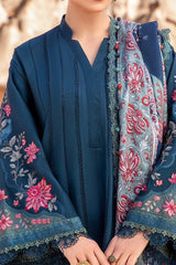 M Print by Maria B Unstitched 3 Piece Winter Suit-MPT-2005-B