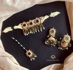 Made For Her-Gajra Choker Set - WM325