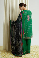 Coco by Zara Shahjahan Unstitched 3 Piece Lawn Vol-02 Suit-ZSC-05-B