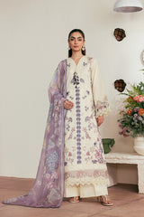 Zync By Florent Unstitched 3 Piece Luxury Lawn Vol-02 Suit-FZ-5B