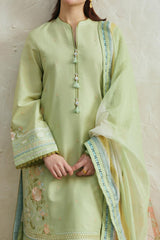 Coco by Zara Shahjahan Unstitched 3 Piece Lawn Suit-05-B-Layla