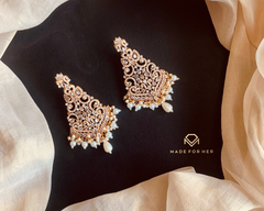 Made For Her-Pyramid Earring - KMW068