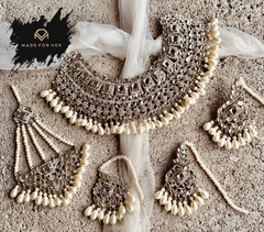 Made For Her-Noor Silver Bridal Set - WM015