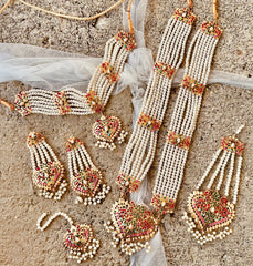 Made For Her-Hyderabadi Heritage Bridal Set - WM1041