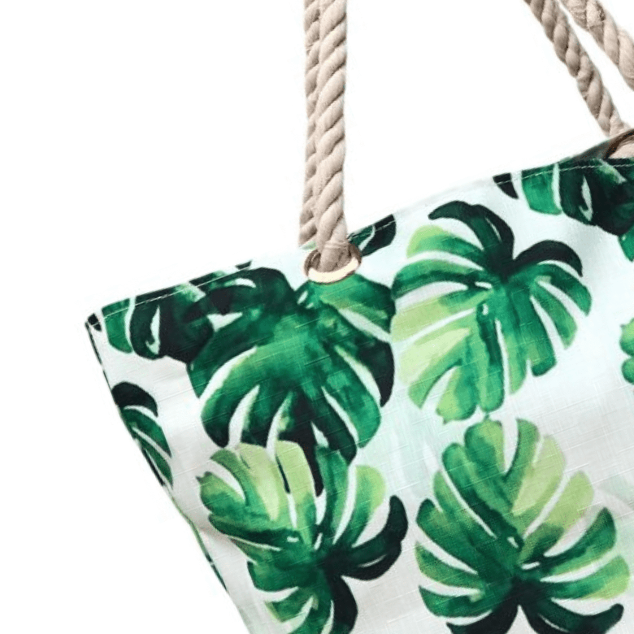 TROPICAL CANVAS TOTE - Bag X