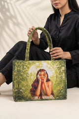 Fineur Canvas Tote Moonlight Forest