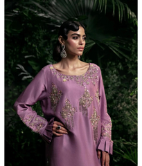 Luna By Mariam Malik Stitched 2 Piece Luxe Silk Pret Collection'2025-LUNA- Luxury Pret'24  - 13